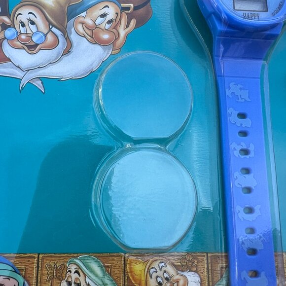90's Disney Seven Dwarfs Watch - Interchangeable Lens - New - Picture 4 of 11